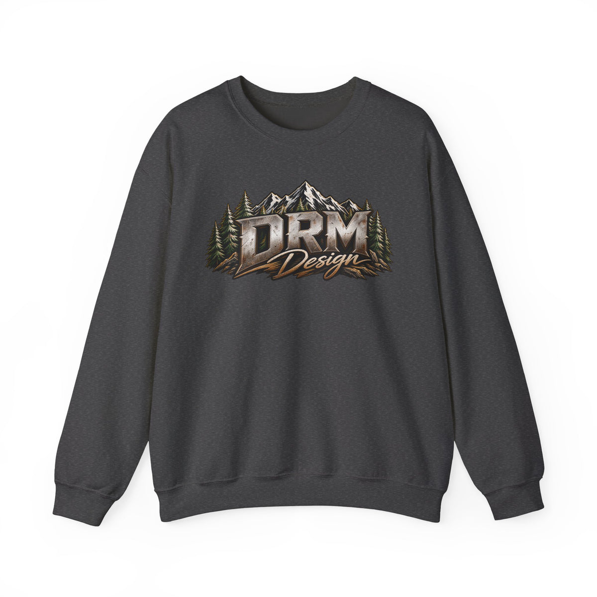 DRM Logo Crewneck Sweatshirt - White