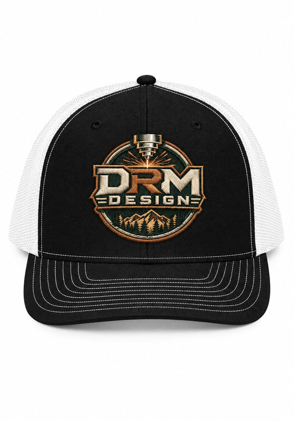DRM Logo Embroidered Trucker - Richardson 112