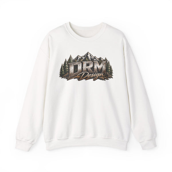 DRM Logo Crewneck Sweatshirt - White