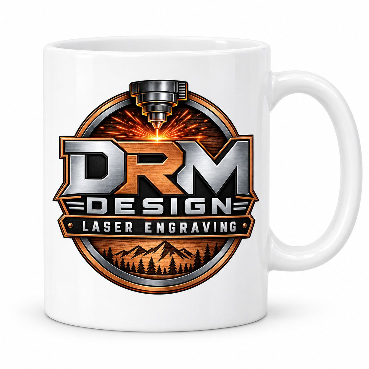 DRM Logo Ceramic Mug