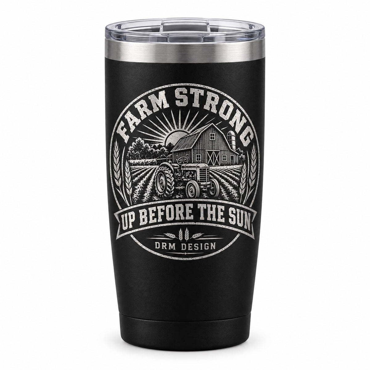 Farm Strong Engraved Tumbler - 20oz